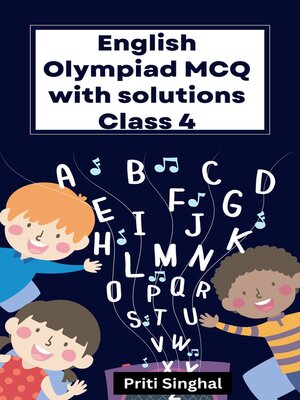 cover image of English Olympiad MCQ With Solutions Class 4